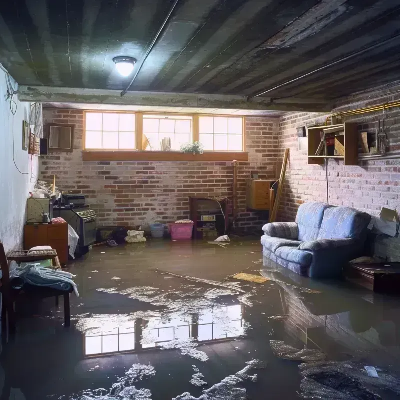 Flooded Basement Cleanup in French Settlement, LA